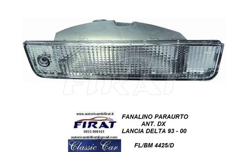 FANALINO PARAURTO LANCIA DELTA 93 - 99 ANT.DX BIANCO